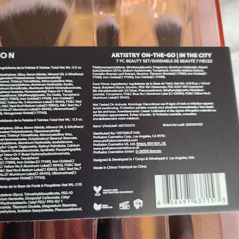 Profusion Cosmetics Artistry On-The-Go Makeup Palette - Pink and Brown - Picture 3 of 4